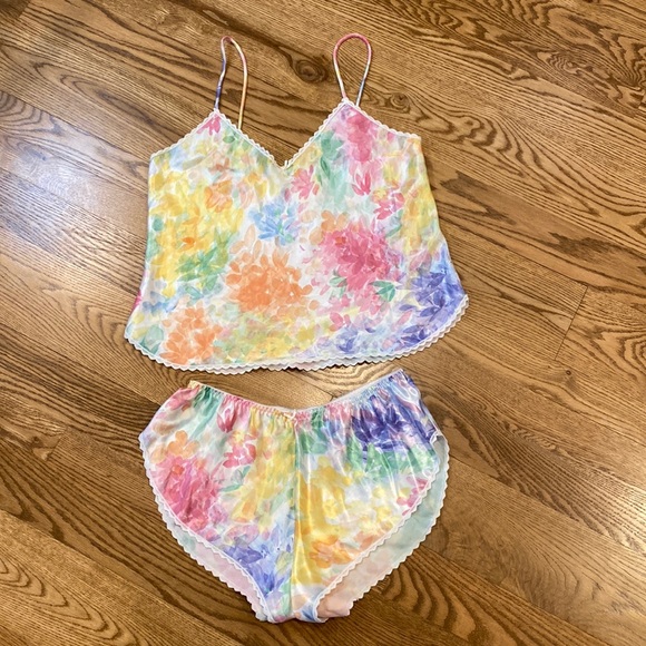 Myonne Other - Womens coordinated NWOT vintage lingerie short set nightie sexy honeymoon two